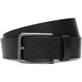 Calvin Klein Warmth Buckle Smooth Belt Black/antique Silver Taglia: 100 | Cinture Outlet | Uomo | Grigio