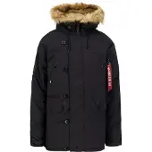 Alpha industries Giacca invernale 'Explorer' nero
