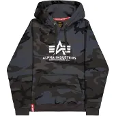 Alpha industries Felpa Con Cappuccio Basic Camo