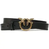 Pinko Cintura Love Birds in pelle