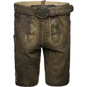 Stockerpoint Pantaloni per costume tradizionale 'Bertram' marrone scuro / mela