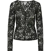 Y.A.S Yaslacey Pizzo Top A Maniche Lunghe