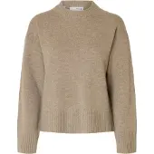 Selected Pullover Donne Marrone XL
