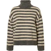 Selected Collo Alto Donne Grigio L