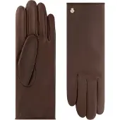 Roeckl Hamburg Guanti Vera Pelle marrone