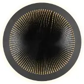 Reality Leuchten Plafoniera LED Glace, nero, CCT, dimmerabile, metallo