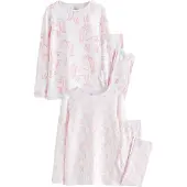 Next Pigiama rosa / bianco