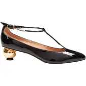 Ferragamo Décolleté T-Strap in vernice