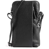 Mywalit Custodia per cellulare Vera Pelle 12 cm nero