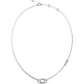 GUESS Elegant steel Collana with crystals JUBN04509JWRHT-U