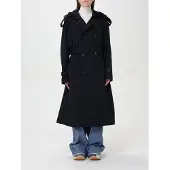 Bottega Veneta Trench lungo a doppiopetto in lana
