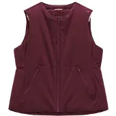 Jeanne Baret Women's Pansy Vest Gilet sintetico Donna (34, rosso)