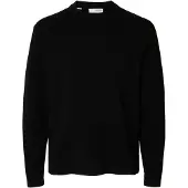 Selected Pullover Uomini Nero L