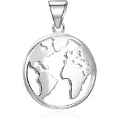 Beneto Ciondolo argento Terra AGH736 — Ciondolo