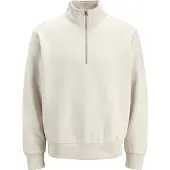 Jack & Jones Felpa Con Mezza Zip Semplice