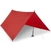 Rab Siltarp Plus Duo Tarp (3 x 3 m, rosso)