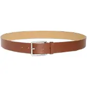 Calvin Klein Cintura 'Smooth Buckle' marrone
