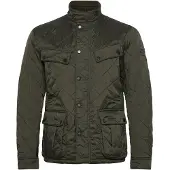 Barbour per uomo. MQU0365 Giacca Ariel marrone verde scuro (M), Casual, Poliestere