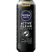 Nivea Shampoo Detergente Per Uomo Active Clean 500 ml — Shampoo