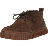 Clarks Scarpa stringata 'Torhill Lace High' cioccolato