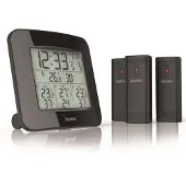 Hama Stazione meteorologica wireless EWS Trio, nera