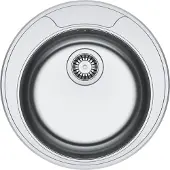 Franke Ronda lavabo rotondo ROX 610-39 acciaio inox
