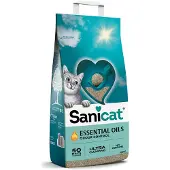 Sanicat Oli Essenziali Senza Profumo Lettiera Per Gatti 10kg