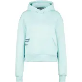 Wheeldom Women's Linksabbiegen Felpa con cappuccio Donna (46, grigio)
