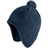 Maximo Kids' Mini Inkbeanie with Pom-pom Berretto Bambini (47-49 cm, blu)