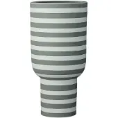 AYTM Vaso Varia, verde, Ø 15 cm, altezza 30 cm, ceramica