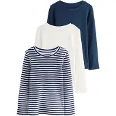 Next Maglietta navy / bianco / offwhite