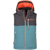 TROLLKIDS Kid's Narvik Vest XT Gilet sintetico Bambini (140, turchese)