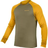 Endura Singletrack Fleece Maglietta da ciclismo Uomo (XL, olivia)