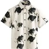 Next Camicia écru / nero