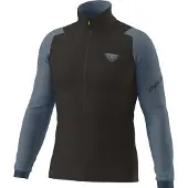 Dynafit Blacklight Thermal 1/2 Zip Pullover in pile Uomo (L, nero)