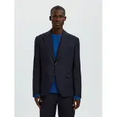 Selected Giacca A Petto Unico Uomini Blu 44