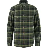 Fjällräven Singi Heavy Flannel Shirt Camicia Uomo (M, olivia)