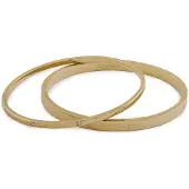 Coach Braccialetto oro / trasparente