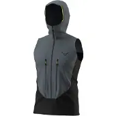 Dynafit Blacklight Softshell Vest Gilet softshell Uomo (XXL, nero/grigio)