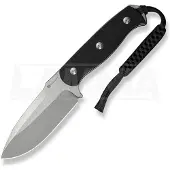 SENCUT Toxodon S24036-1 Stonewashed Black G10, coltello fisso