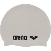 Arena Classic Silicone Cuffia da nuoto bianco/nero