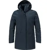 Schöffel Women's 3in1 Parka Borkol Parka Donna (38, blu)