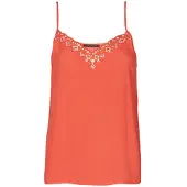 Ikks Top BS11195-36 donne - Rosso - IT 42