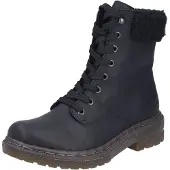 Rieker Stivaletto stringato nero