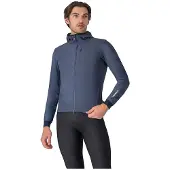 Castelli Fly Unlimited Jacket Giacca ciclismo Uomo (M, blu)