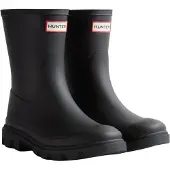 Hunter Stivale di gomma rosso / nero / bianco