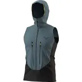 Dynafit Blacklight Softshell Vest Gilet softshell Uomo (XL, nero/grigio)