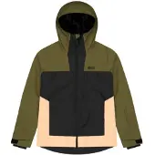 Picture Organic Clothing - Giacca da sci donna impermeabile e traspirante - Seakrest Jkt Tobacco Black per Donne in Pelle - Taglia S - Kaki