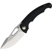 Artisan Cutlery Coltello pieghevole Xcellerator, Stonewashed, Black Micarta