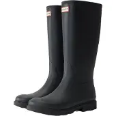 Hunter Downpour Tall Boot Stivali di gomma (44, nero)